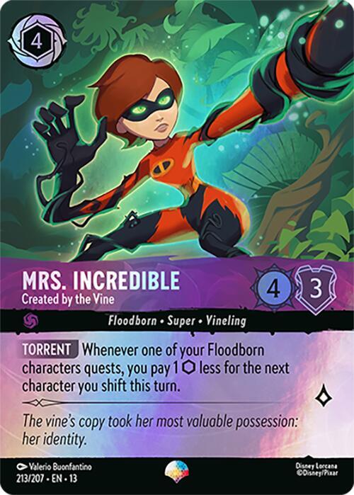 Mrs. Incredible - Created by the Vine (213/207) - Attack of the Vine! (13) - Epic