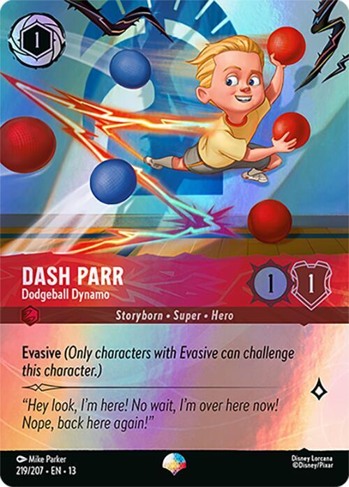 Dash Parr - Dodgeball Dynamo (219/207) - Attack of the Vine! (13) - Epic