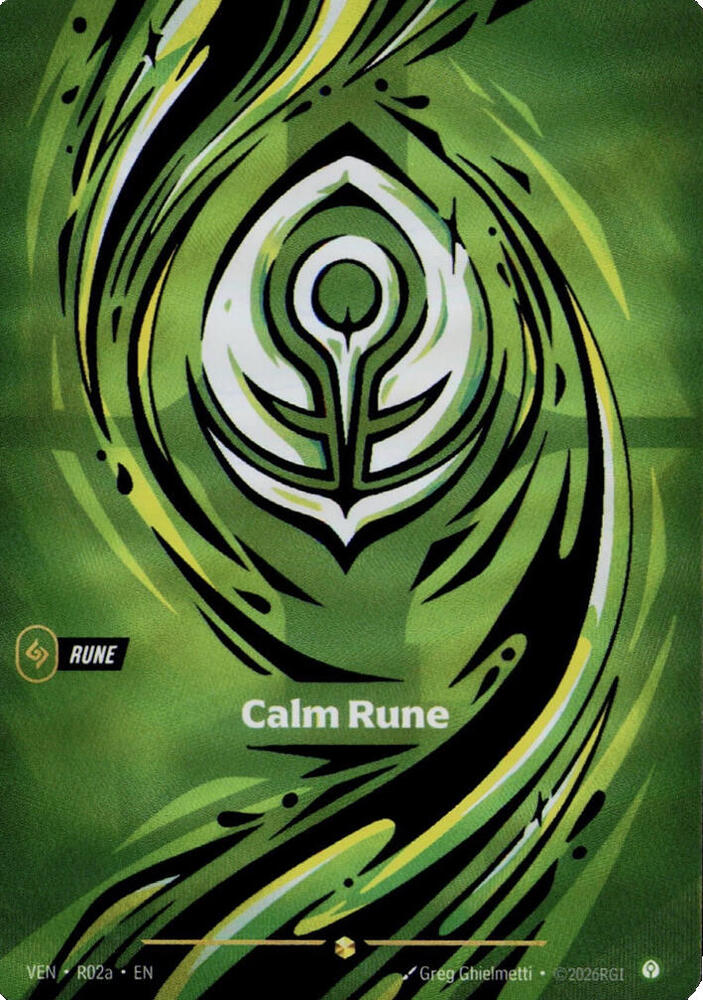 Calm Rune (R02a) - VEN