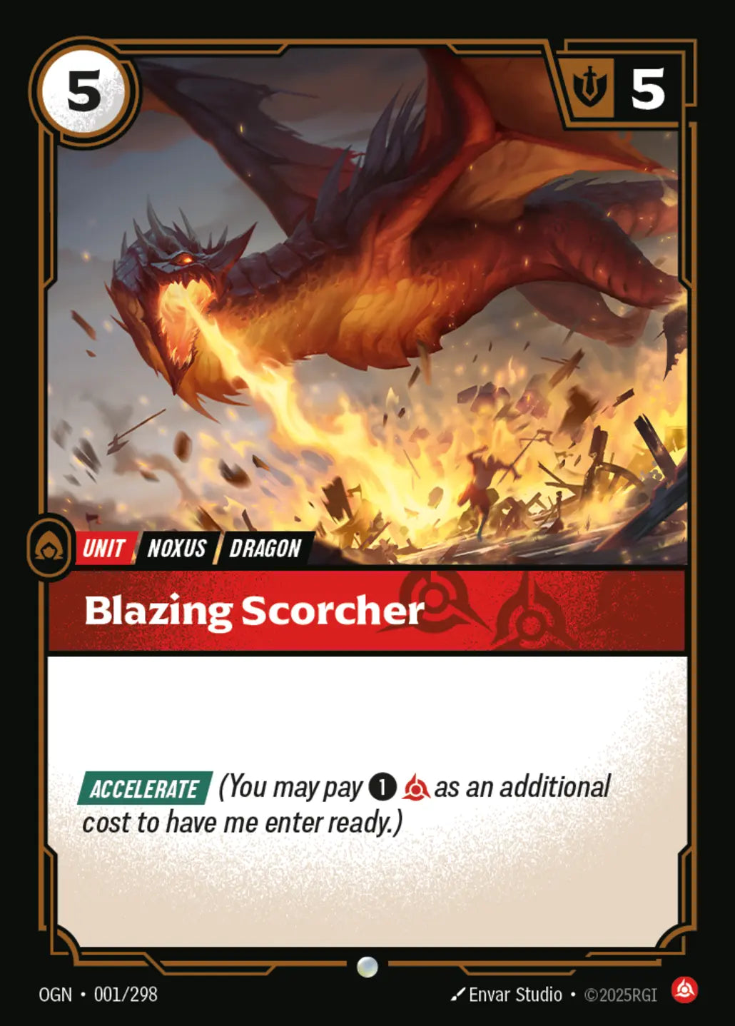 Blazing Scorcher (001/298) - OGN