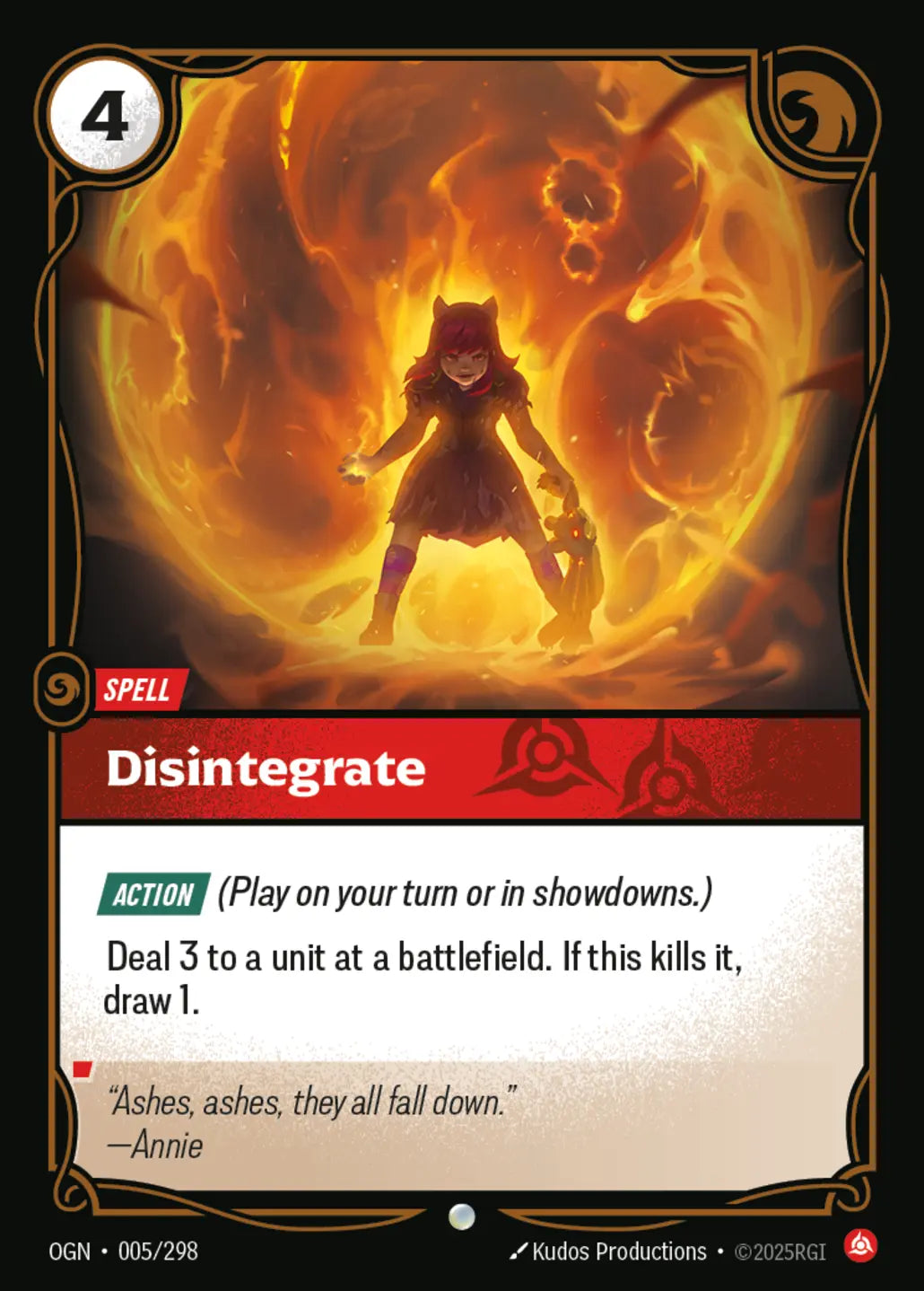 Disintegrate (005/298) - OGN