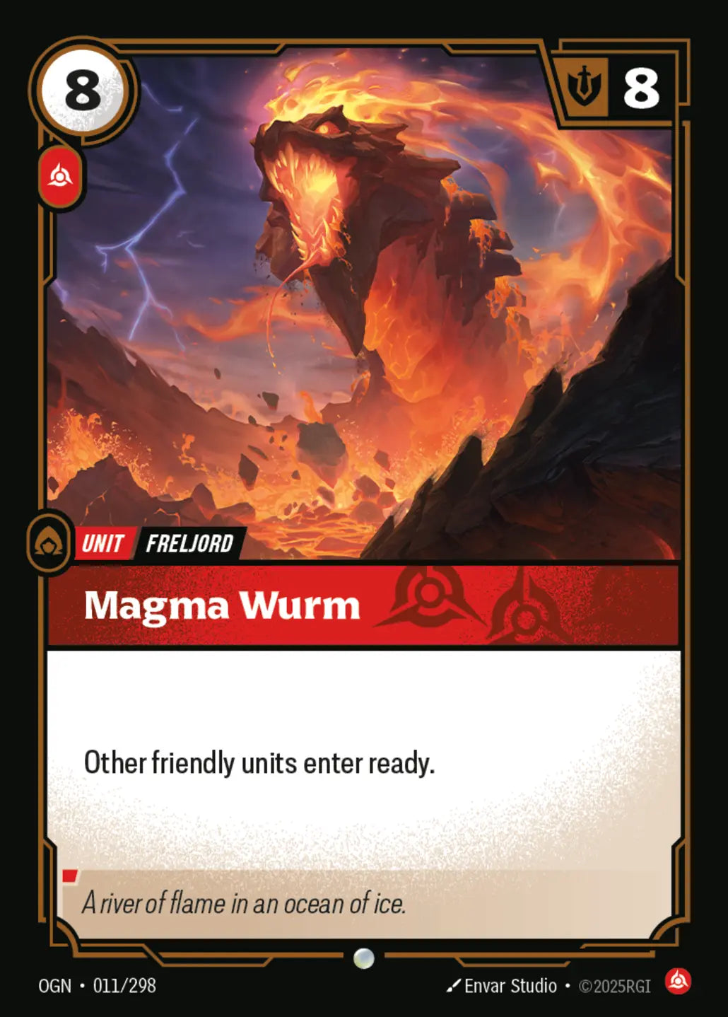 Magma Wurm (011/298) - OGN