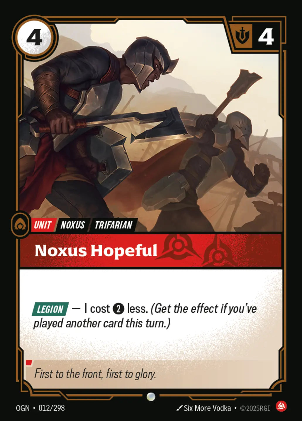 Noxus Hopeful (012/298) - OGN