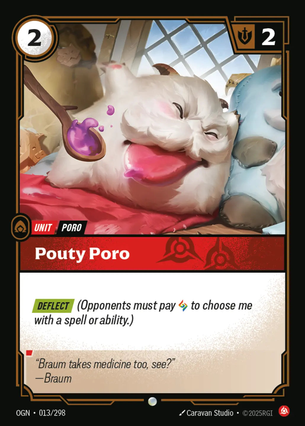 Pouty Poro (013/298) - OGN