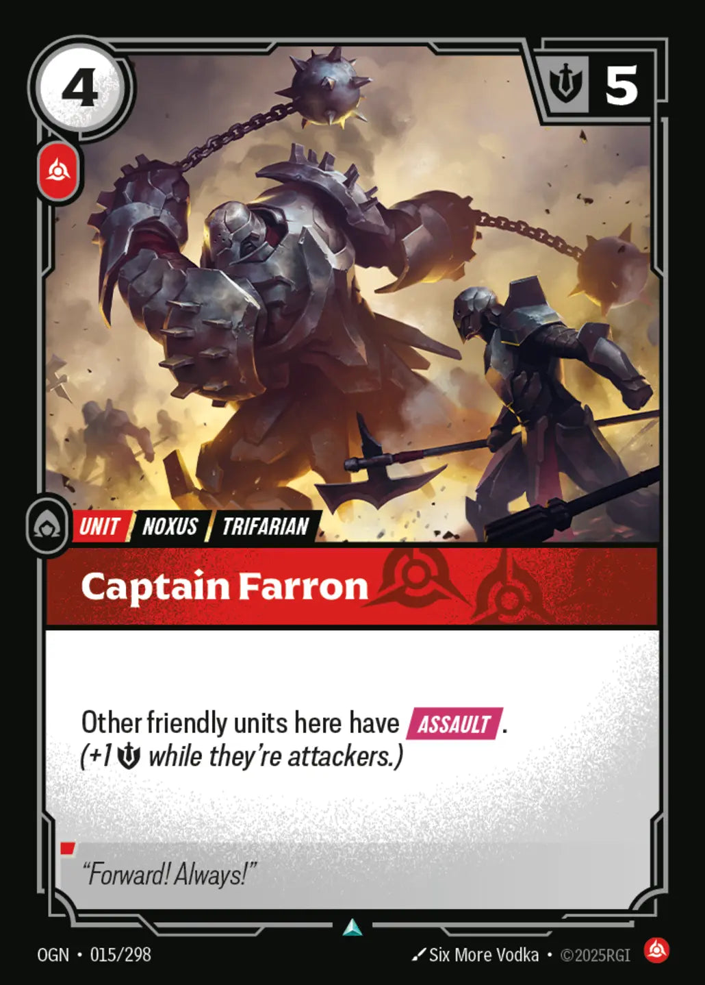 Captain Farron (015/298) - OGN