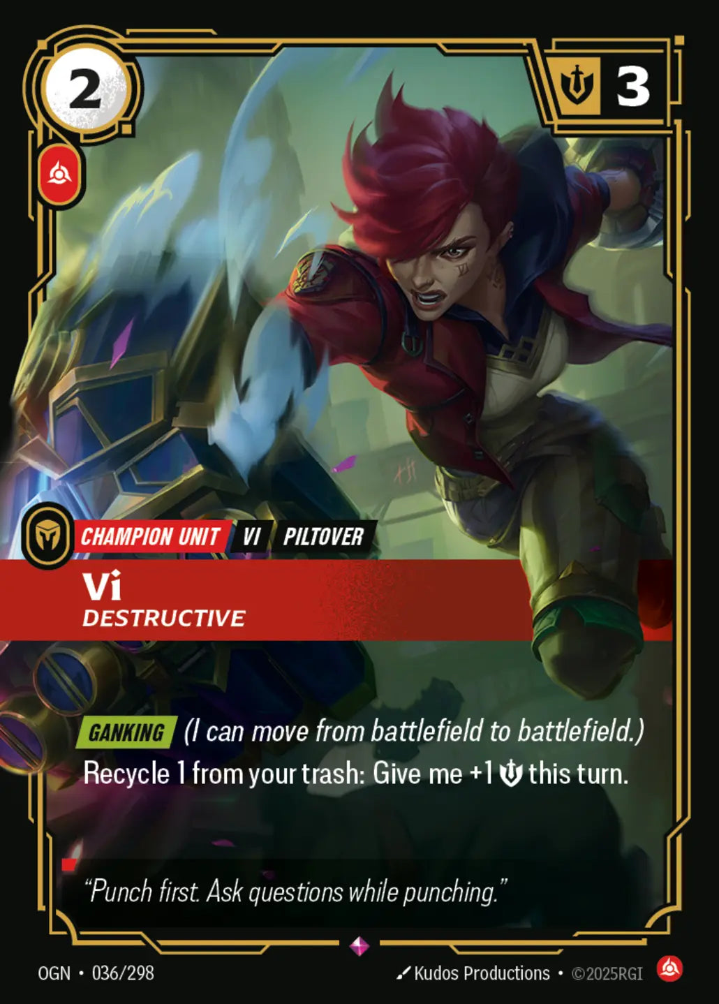 Vi, Destructive (036/298) - OGN