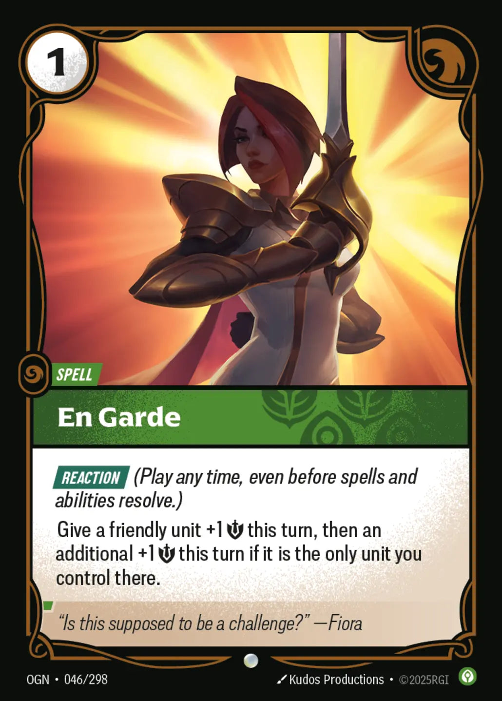 En Garde (046/298) - OGN - Foil