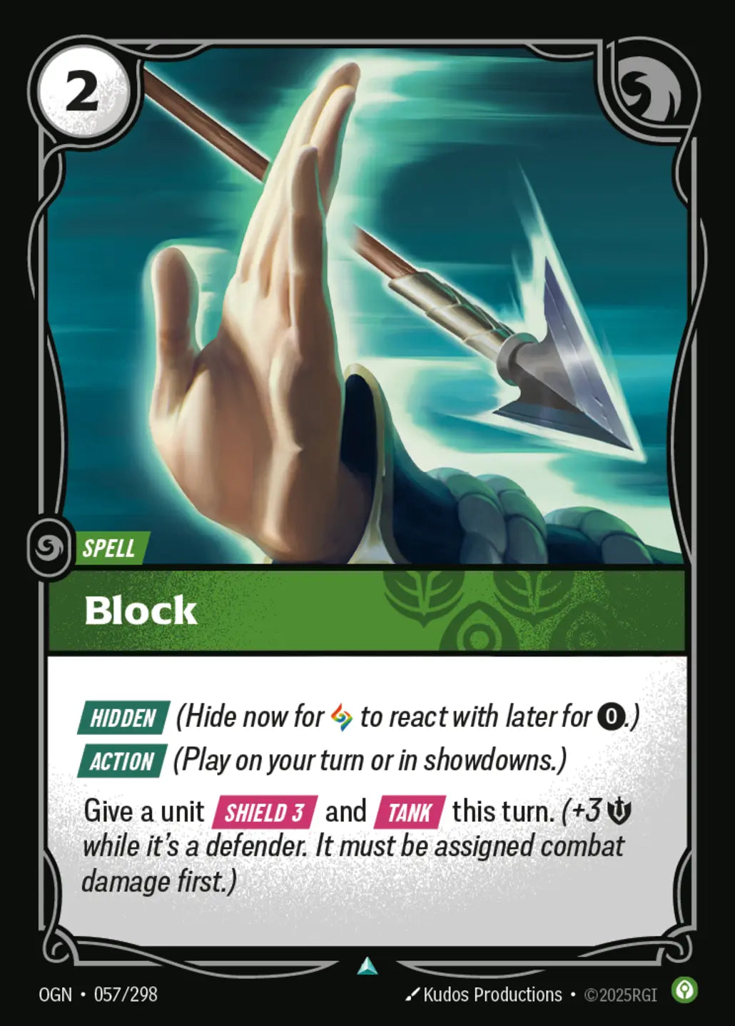 Block (057/298) - OGN - Foil
