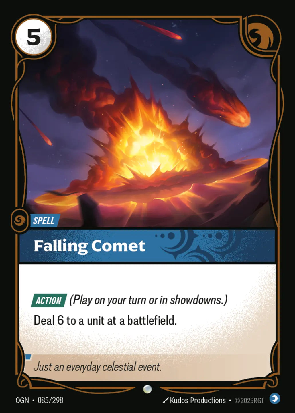 Falling Comet (085/298) - OGN