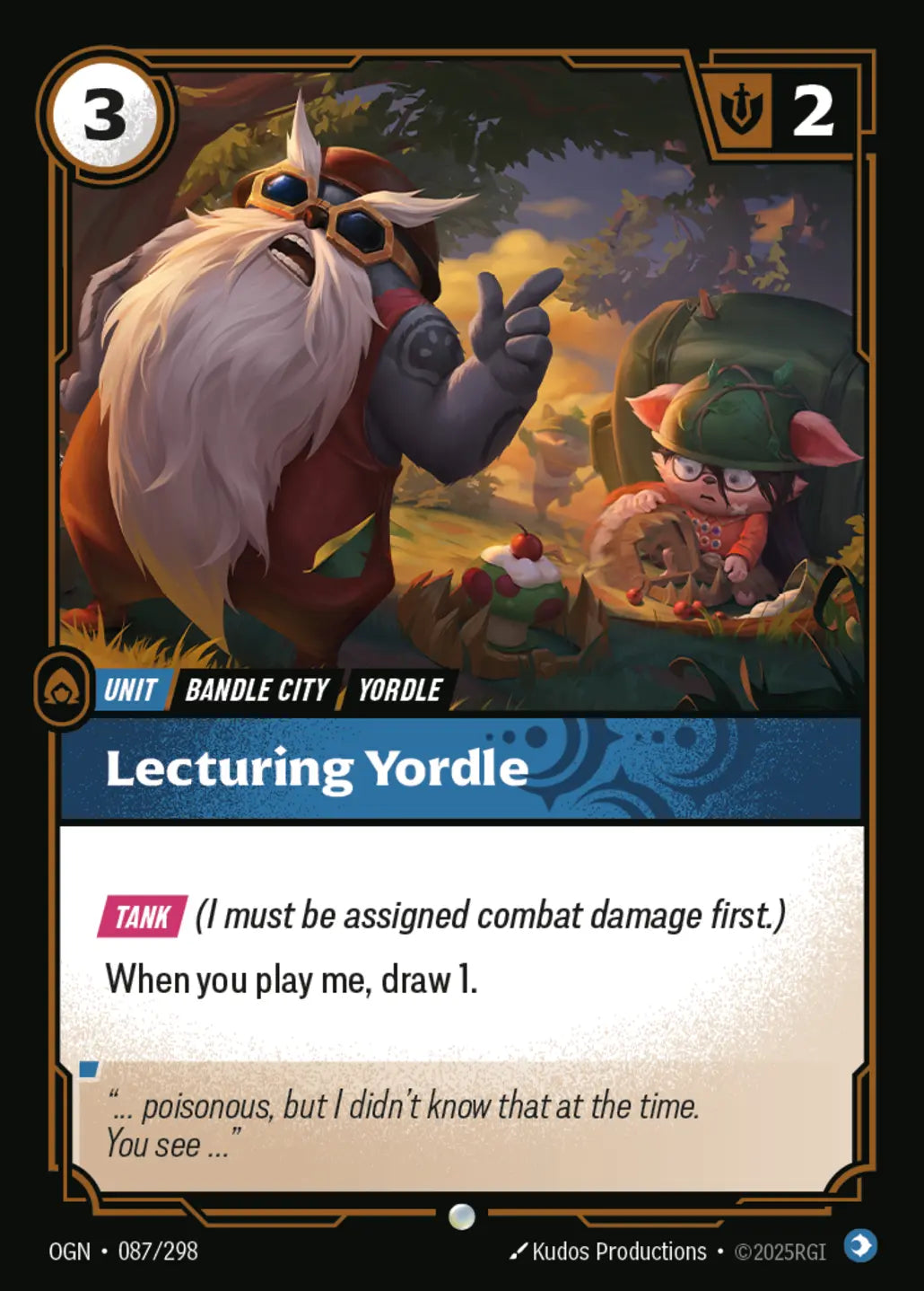 Lecturing Yordle (087/298) - OGN