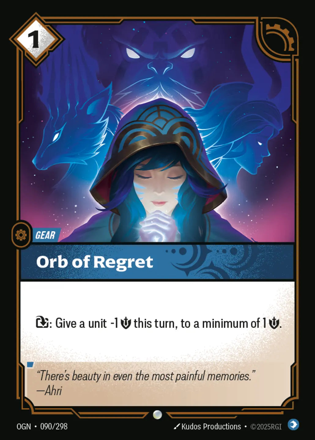 Orb of Regret (090/298) - OGN - Foil
