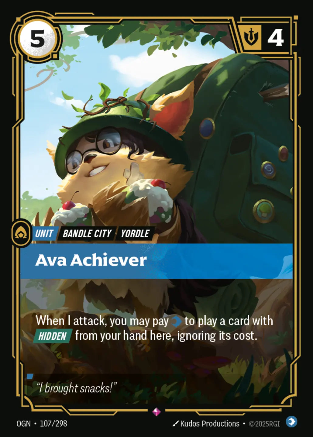 Ava Achiever (107/298) - OGN