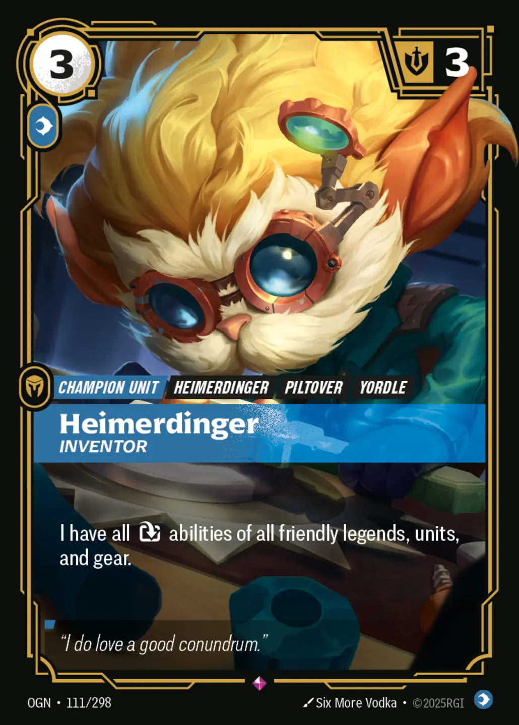 Heimerdinger, Inventor (111/298) - OGN