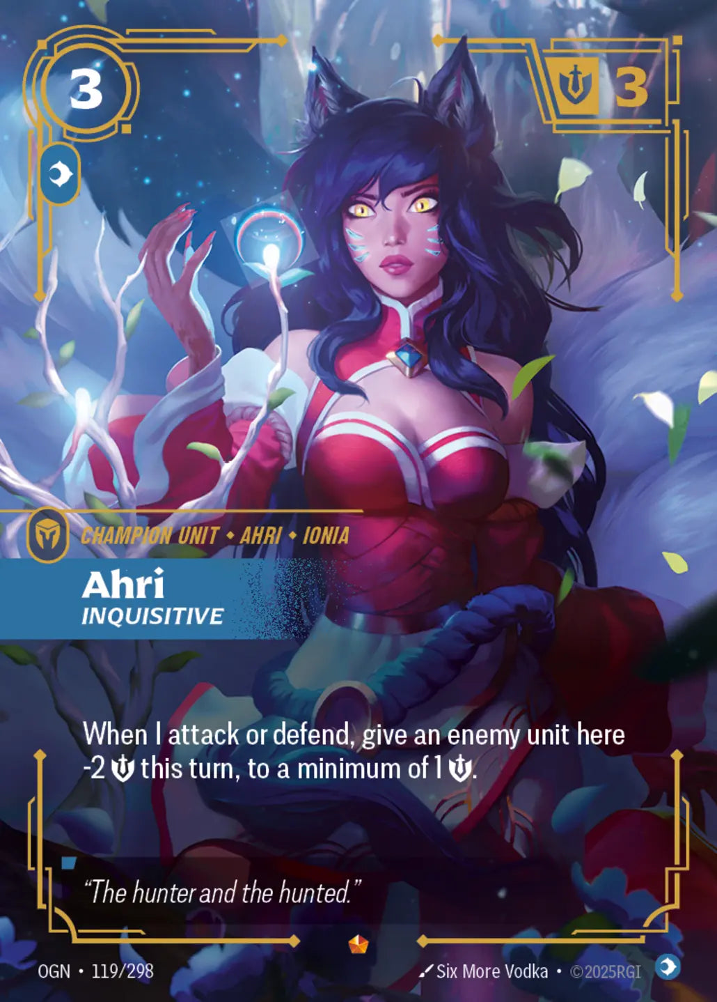 Ahri, Inquisitive (119/298) - OGN
