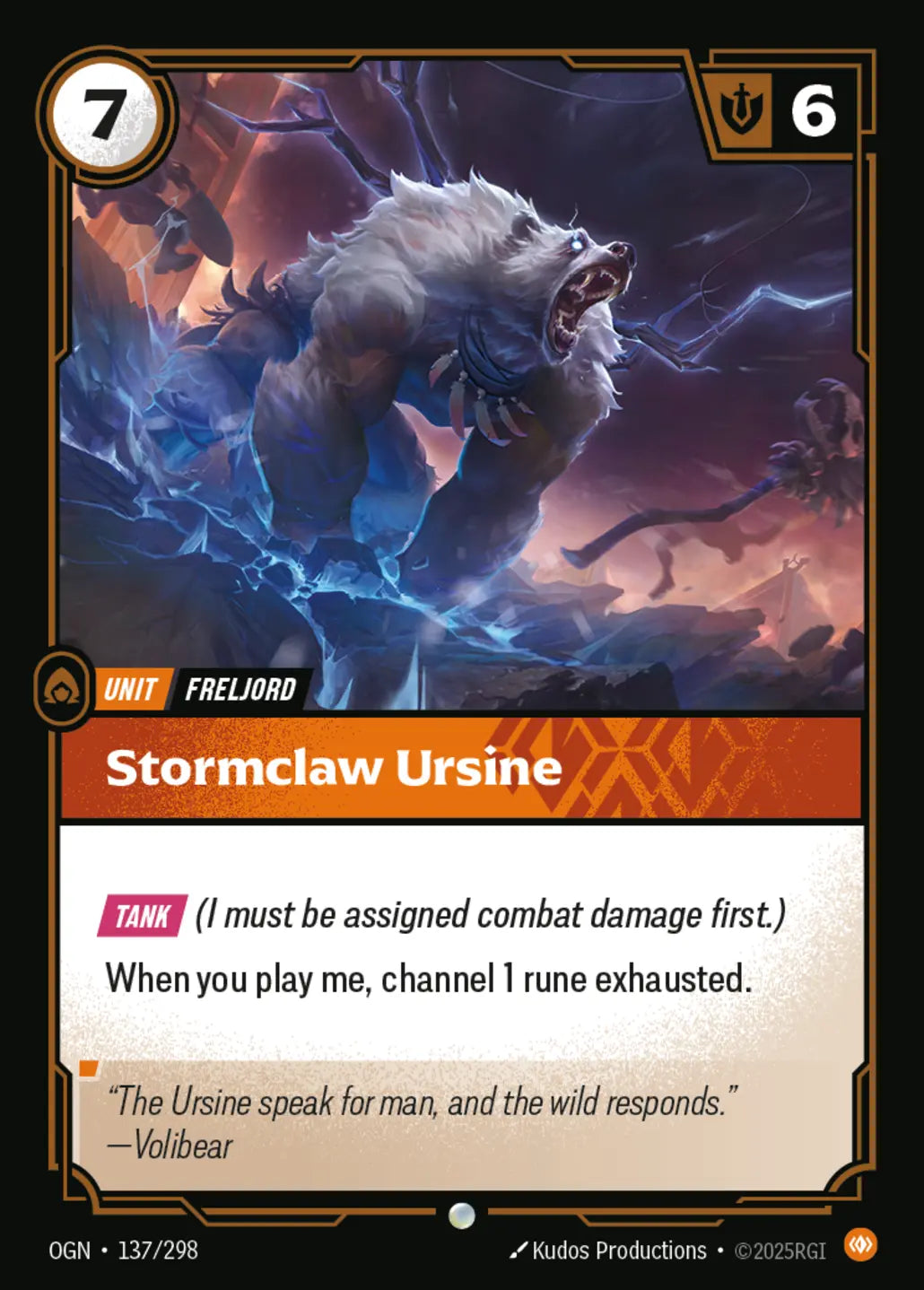 Stormclaw Ursine (137/298) - OGN