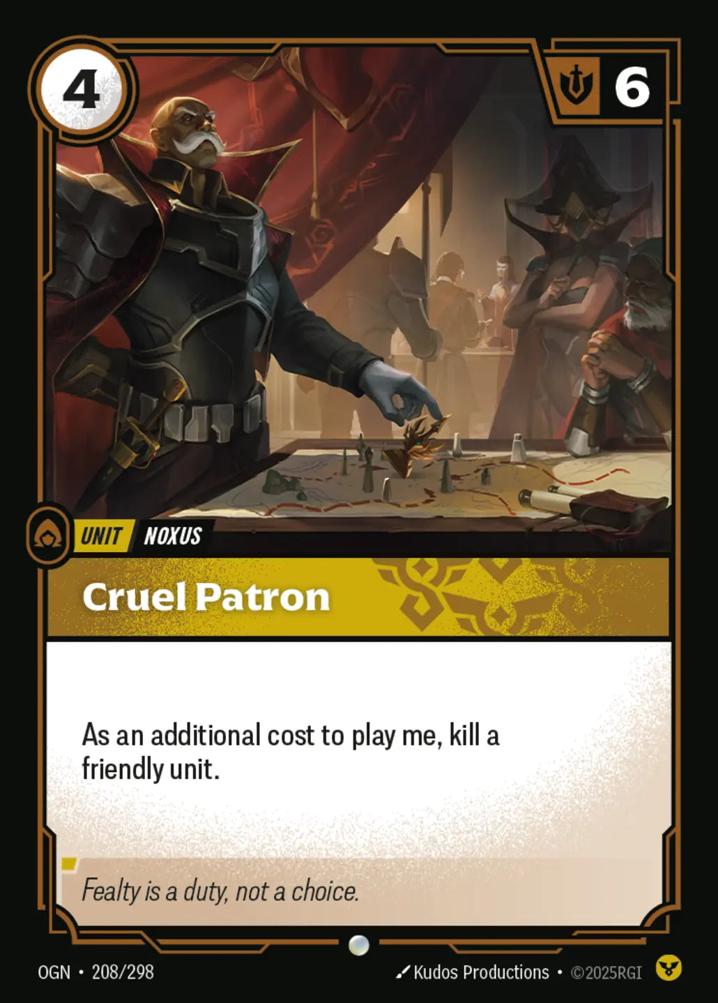 Cruel Patron (208/298) - OGN