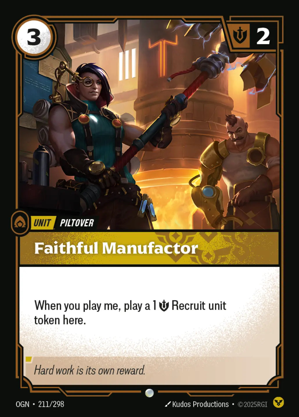 Faithful Manufactor (211/298) - OGN