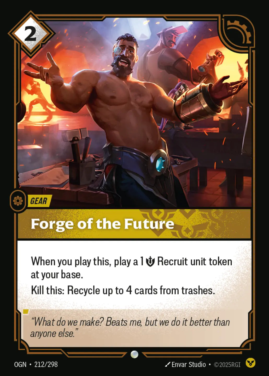 Forge of the Future (212/298) - OGN - Foil