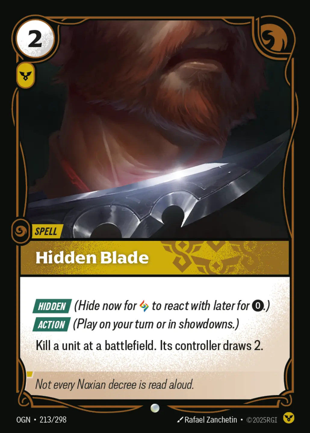 Hidden Blade (213/298) - OGN