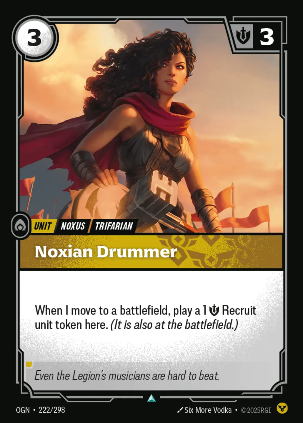 Noxian Drummer (222/298) - OGN