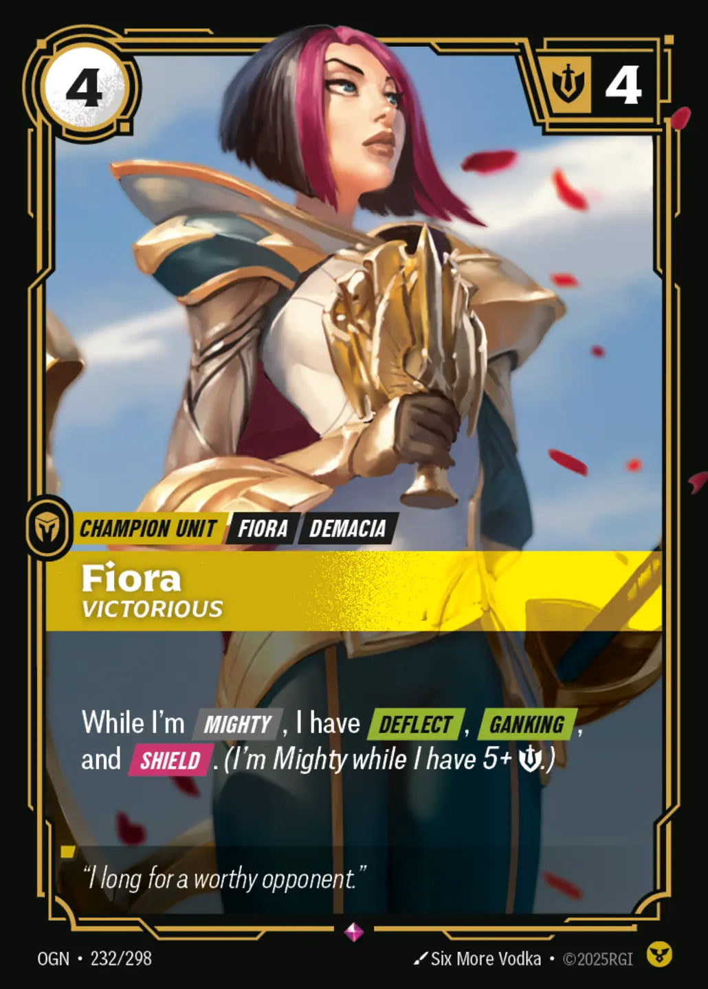 Fiora, Victorious (232/298) - OGN