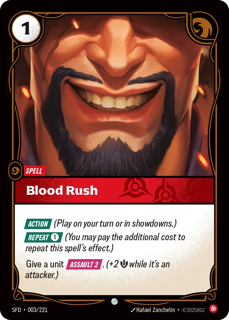 Blood Rush (003/221) - SFD