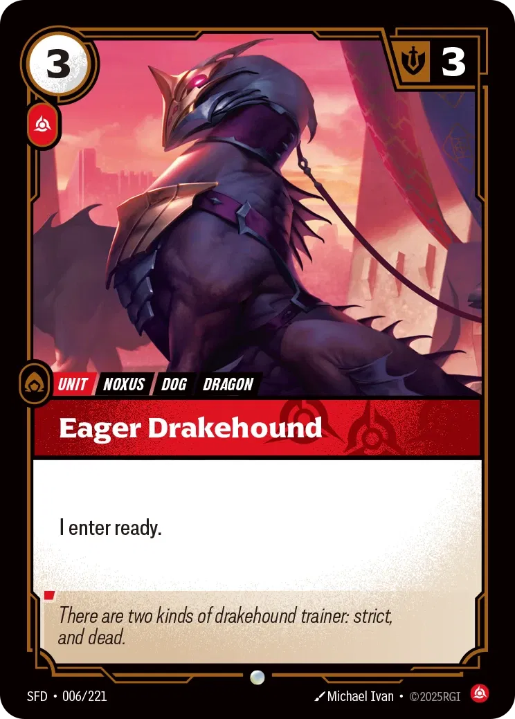 Eager Drakehound (006/221) - SFD
