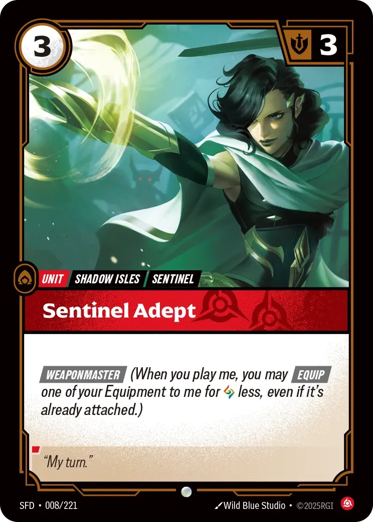 Sentinel Adept (008/221) - SFD
