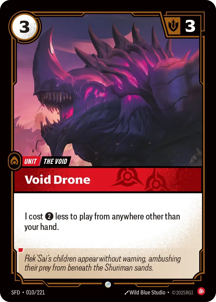 Void Drone (010/221) - SFD-  Foil