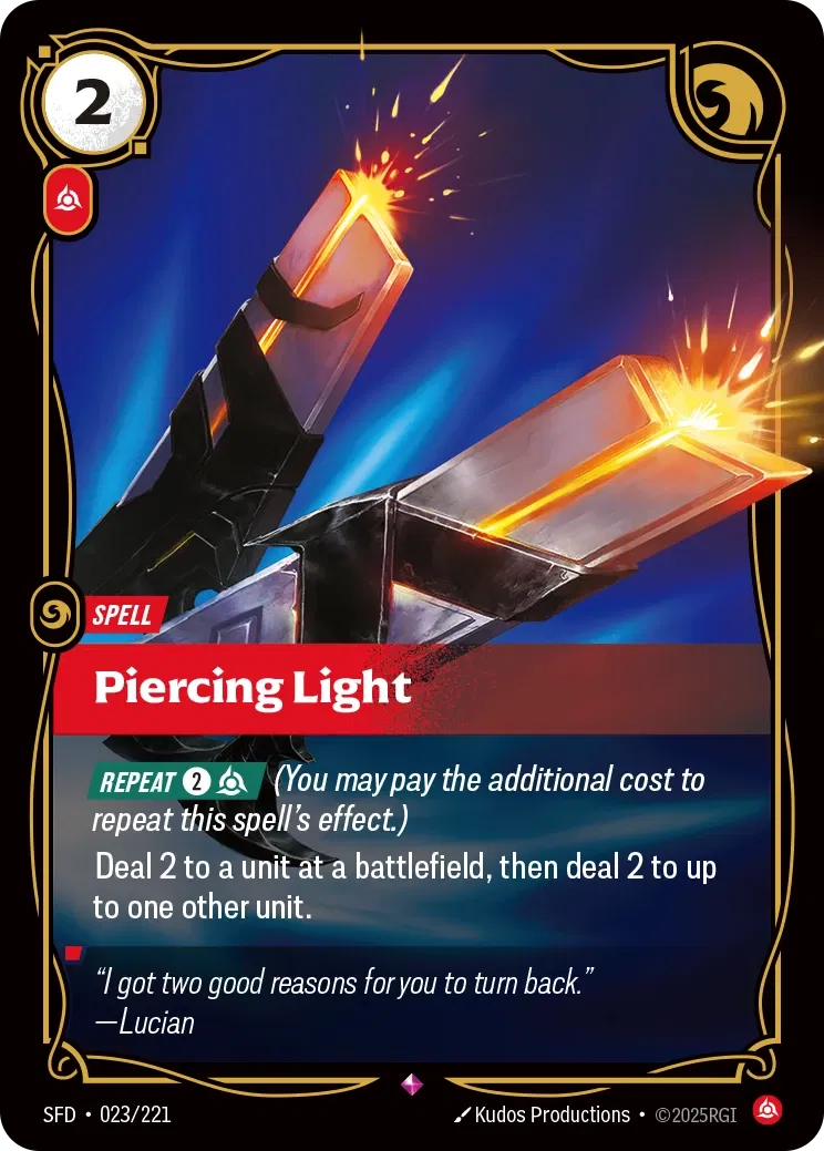 Piercing Light (023/221) - SFD