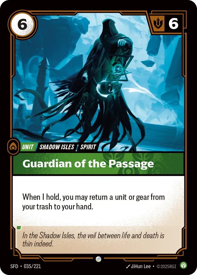 Guardian of the Passage (035/221) - SFD - Foil