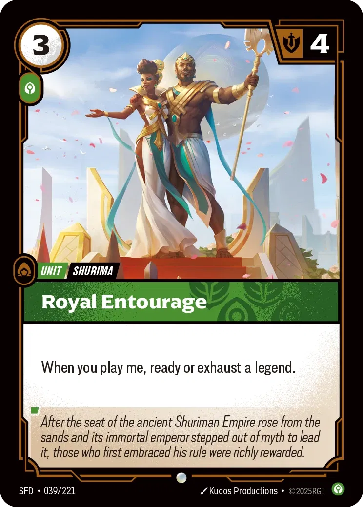 Royal Entourage (039/221) - SFD