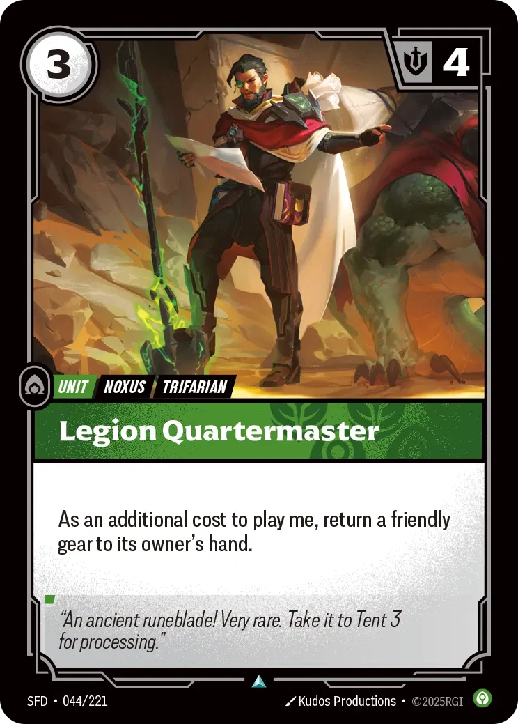 Legion Quartermaster (044/221) - SFD