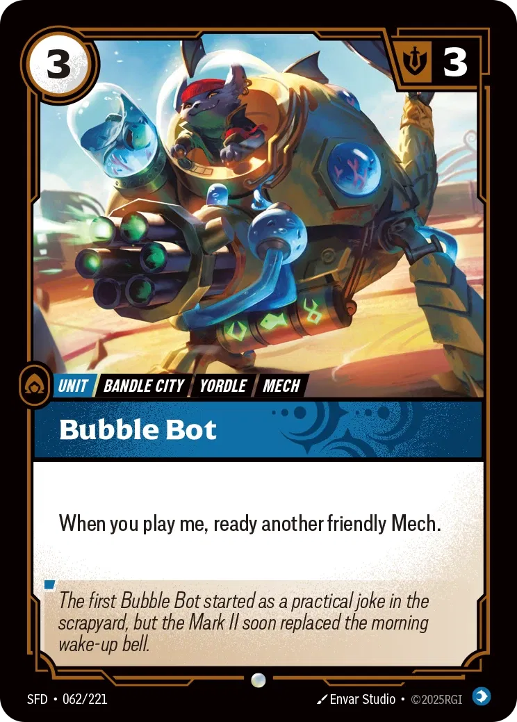 Bubble Bot (062/221) - SFD - Foil