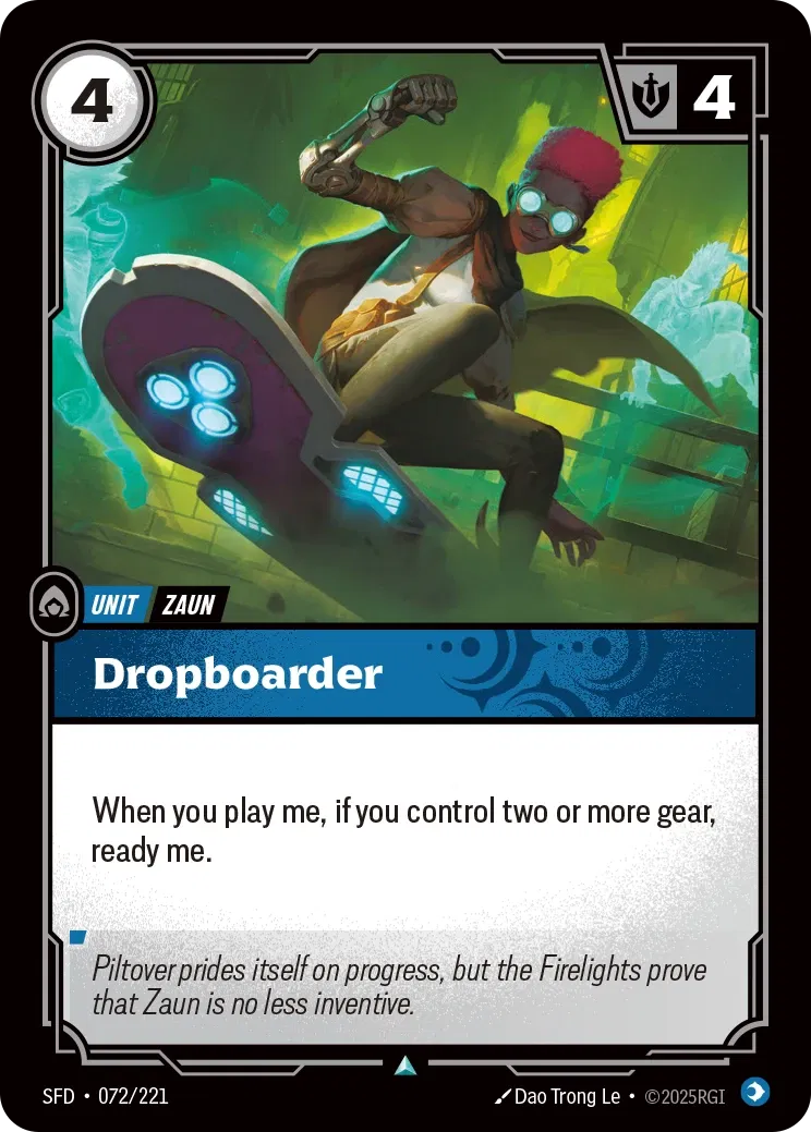 Dropboarder (072/221) - SFD - Foil