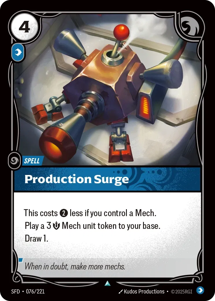Production Surge (076/221) - SFD
