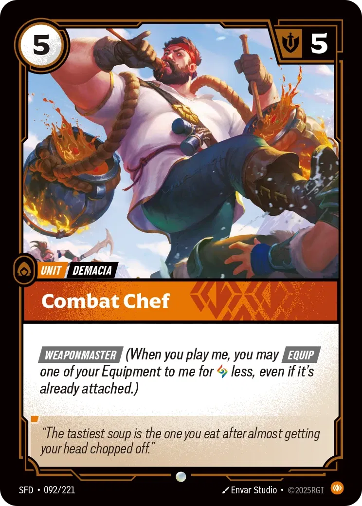 Combat Chef (092/221) - SFD