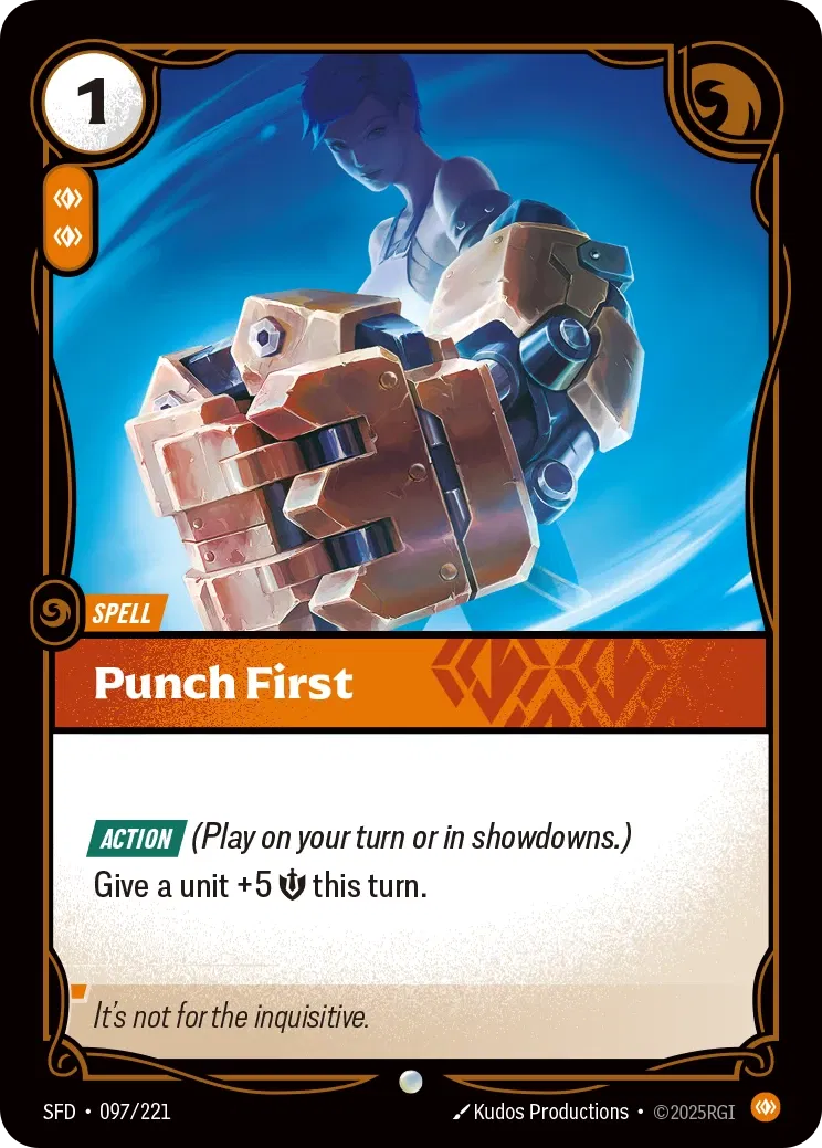 Punch First (097/221) - SFD