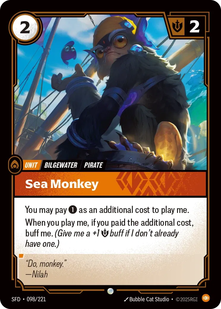 Sea Monkey (099/221) - SFD - Foil