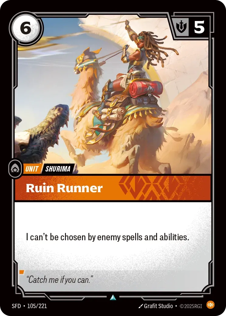 Ruin Runner (105/221) - SFD - Foil
