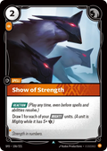 Show of Strength (106/221) - SFD - Foil