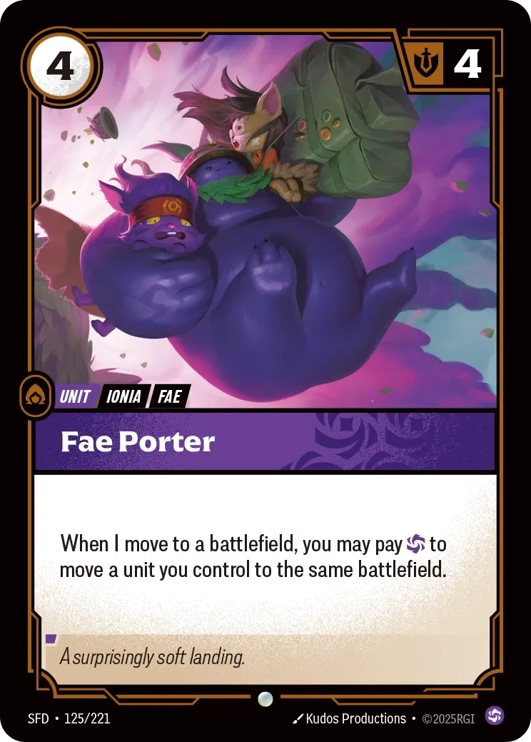 Fae Porter (125/221) - SFD - Foil