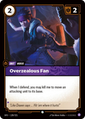 Overzealous Fan (128/221) - SFD - Foil