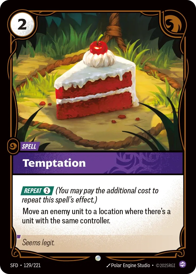 Temptation (129/221) - SFD - Foil