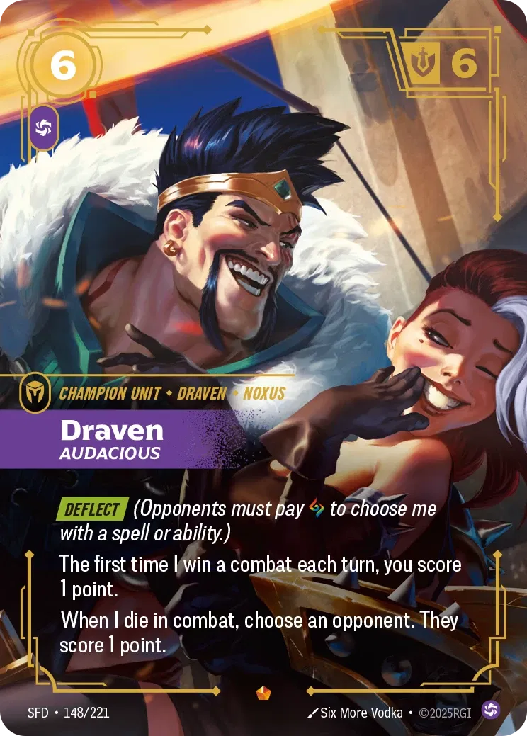 Draven, Audacious (148/221) - SFD