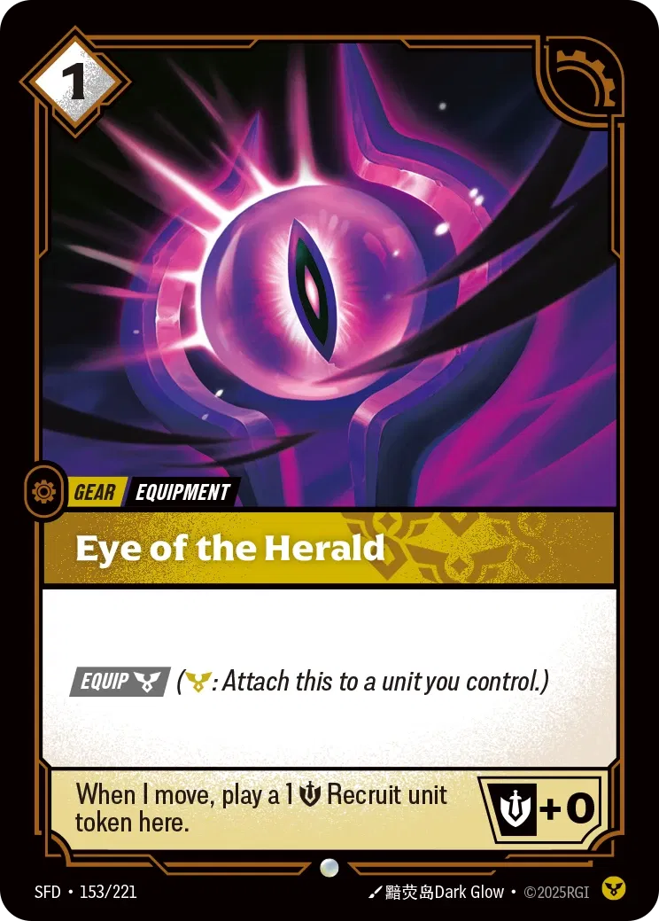 Eye of the Herald (153/221) - SFD - Foil