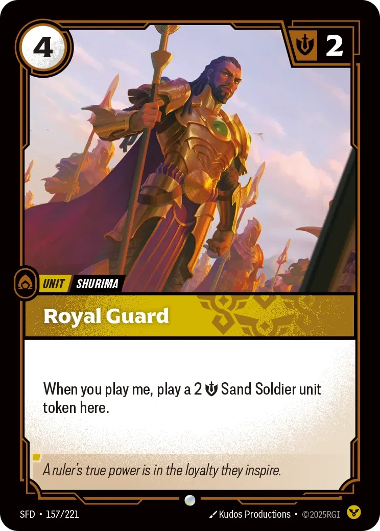 Royal Guard (157/221) - SFD - Foil