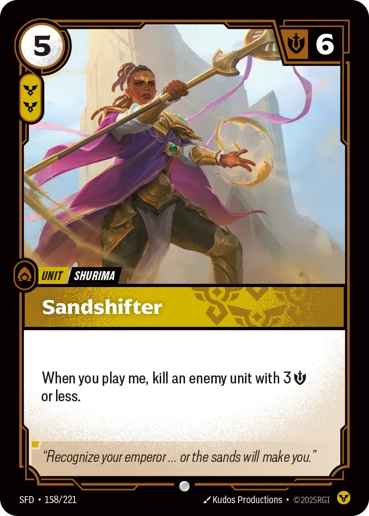 Sandshifter (158/221) - SFD - Foil