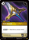 B.F. Sword (161/221) - SFD - Foil