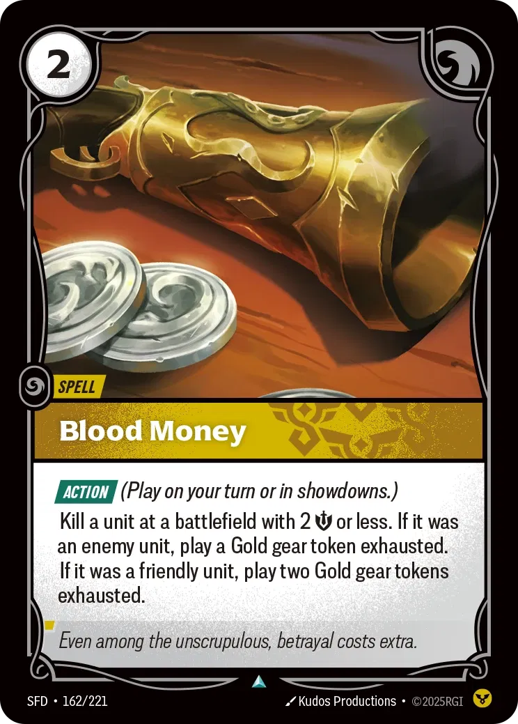Blood Money (162/221) - SFD